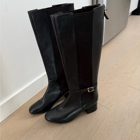 Cole Haan Shoes - Cole Haan Avani Grand Knee High Stretch Boot in Black NWT